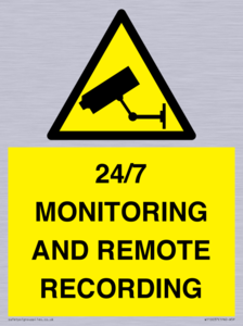 24/7 MONITORING AND REMOTE RECORDING
